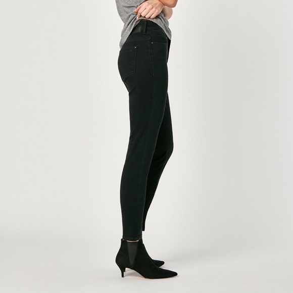 MAVI Alissa High-Rise Super Skinny Jeans in Black - Picture 2 of 8